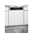 BAUKNECHT BBO3O539PLGT Semi inbouw vaatwasser