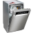 BAUKNECHT BK4UC11BS7A0X Onderbouw vaatwasser