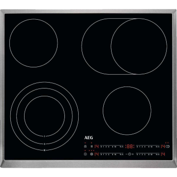 AEG HRB6447AXB Inbouw keramische kookplaat