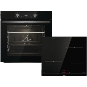 GORENJE BLACKINDUCTIONSET Inbouw Multifunctionele oven