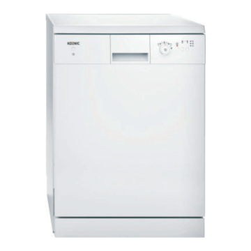 KOENIC KDW64006 Vrijstaande vaatwasser
